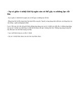 Lý thuyết một số ứng dụng của sự nở vì nhiệt