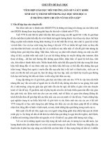 CHUYÊN ĐỀ DẠY HỌC  “TÍCH HỢP GIÁO DỤC MÔI TRƯỜNG, DÂN SỐ VÀ SỨC KHỎE  SINH SẢN VỊ THÀNH NIÊNTRONG DẠY HỌC SINH HỌC 11  Ở TRƯỜNG THPT CHUYÊN VÕ NGUYÊN GIÁP”