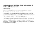 Lý thuyết Đo thể tích vật rắn không thấm nước.