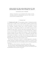 APPLICATIONS OF THE ALEXANDER IDEALS TO THE ISOMORPHISM PROBLEM FOR FAMILIES OF GROUPS