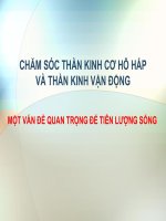 Chăm Sóc Thần Kinh Cơ Hô Hấp Và Thần Kinh Vận Động