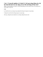 Câu 3 trang 32 - Sách giáo khoa vật lí 6