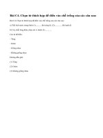 Bài C4 trang 61 sgk vật lí 6