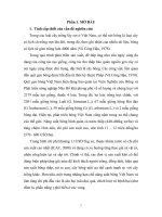 kết quả xây dựng ngân hàng bộ gen cây bông