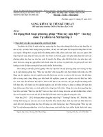 BÀN TAY nặn bột lớp 3