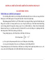 CHƯƠNG 10 THIẾT kế HT điều KHIỂN BẰNG PHƯƠNG PHÁP KGTT