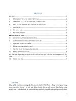 hiện trạng ô nhiễm môi trường và vấn đề thực thi pháp luật ở làng nghề