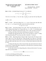 TRƯỜNG hè TOÁN PHỔ THÔNG KHU vực bắc TRUNG bộ năm 2015