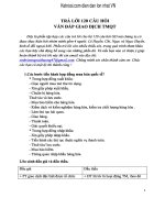 120 câu hỏi GIAO DỊCH THƯƠNG mại QUỐC tế