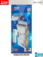 THẾ hệ máy cắt hạ THẾ mới của MITSUBISHI MODEL AE SW