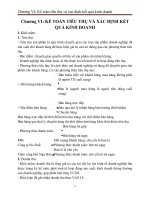 Chương VI kế toán tiêu thụ và xác định kết quả kinh doanh   đh kinh tế huế 