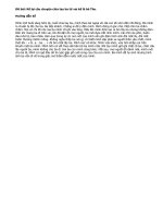 Kể lại câu chuyện chia tay ba từ vai kể là bé thu