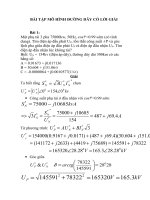 BÀI tập mô HÌNH ĐƯỜNG dây có lời GIẢI 