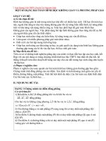 Một số bài toán hình học không gian và phương pháp giải