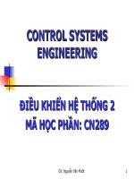 điều khiển hệ thống 2   liên hệ giữa PTTT  hàm truyền 