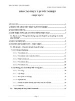 báo cáo thực tập tại công trình trung tâm thương mại - siêu thị - dịch vụ văn phòng và căn hộ SSG TOWER