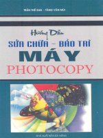 Hướng dẫn sửa chữa, bảo trì, máy photocopy