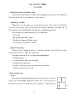 BÀI TOÁN cơ   NHIỆT 