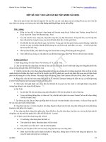 MỘT số CHÚ ý KHI làm bài tập WORD và EXCEL 