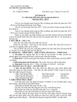 Kế hoạch kể chuyện Bác Hồ dưới cờ và một số mẫu chuyện về Bác