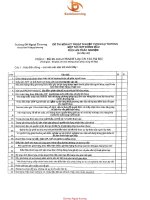 ĐỀ THI môn kỹ THUẬT NGHIỆP vụ NGOẠI THƯƠNG   một số hợp ĐỒNG mẫu , câu hỏi TRẮC NGHIỆM