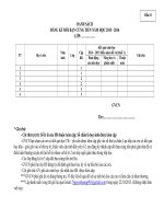 Mẫu đăng ký đôi bạn cùng tiến  Mẫu 1