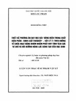 Thiết kế một số mô hình bằng phần mềm matlab để giảng dạy chương sóng ánh sáng vật lý lớp 12 nâng cao  luận văn ths  giáo dục học 