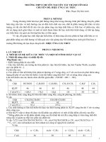 CHUYÊN đề HIỆU ỨNG cấu TRÚC