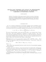 SECOND MAIN THEOREM AND UNICITY OF MEROMORPHIC MAPPINGS FOR HYPERSURFACES OF PROJECTIVE VARIETIES IN SUBGENERAL POSITION