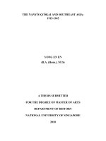 The nanyo kyokai and southeast asia  1915 1945 