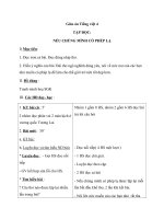 Giáo án tiếng việt 4 tuần 8 bài tập đọc   nếu chúng mình có phép lạ 