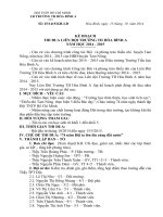 Kế hoạch thi đua năm học của Liên đội