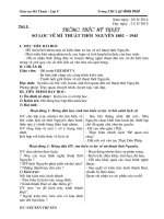 GIÁO ÁN MỸ THUẬT LỚP 9 NĂM 2015-2016