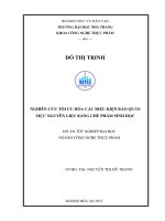 Nghiên cứu tối ưu hóa các điều kiện bảo quản mực nguyên liệu bằng chế phẩm sinh học