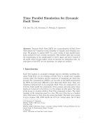 In this paper, we investigate the relationship between migration and species distribution in multizone environment. We present a discrete model for migration of three competing species over three zones. We prove that the migration tactics of species leads