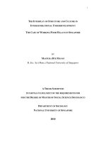 The interplay of culture and structure in intergenerational underdevelopment   the case of working poor malays in singapore 