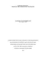 Karnads violence writing in the aftermath of colonialism 