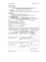 Giáo án đại số 8 năm học 2013   2014   giáo án, bài giảng