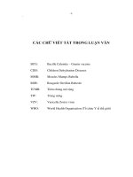 Nhận xét tình hình trẻ mắc một số bệnh truyền nhiễm ngoài diện tiêm chủng mở rộng điều trị ngoại trú tại Trạm y tế Phường Thuận Thành - Thành phố Huế