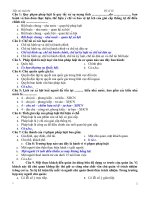 Tài liệu pháp luật đại cương có đáp án