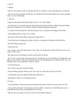 Phát biểu cảm nghĩ của em sau khi đọc truyện Chân, Tay, Tai, Mắt, Miệng