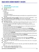 ĐẠO đức HÀNH NGHỀ y dược