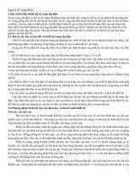 đề cương lý thuyết môn cung cấp điện