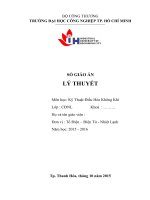 GIÁO án kỹ thuật điều hòa không khí