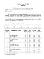 đồ án cung cấp điện cho một phân xưởng sản xuất điện