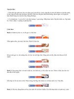 Nem khoai môn giòn thơm đãi cả nhà