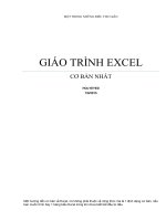 Excel 2007 trình bày bảng biểu đơn giản