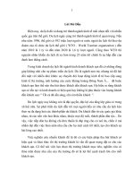 Hoàn thiện hoạt động thu hút thị trường khách trung quốc đến khách sạn hà nội 
