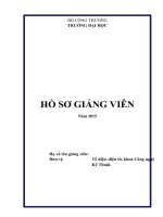 giáo án giảng dạy môn hệ thống điện 