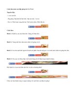 Cua hấp gừng, tỏi thơm nức mũi